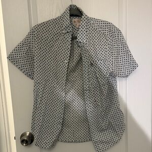 Original Penguin Light Blue Geometric Shirt